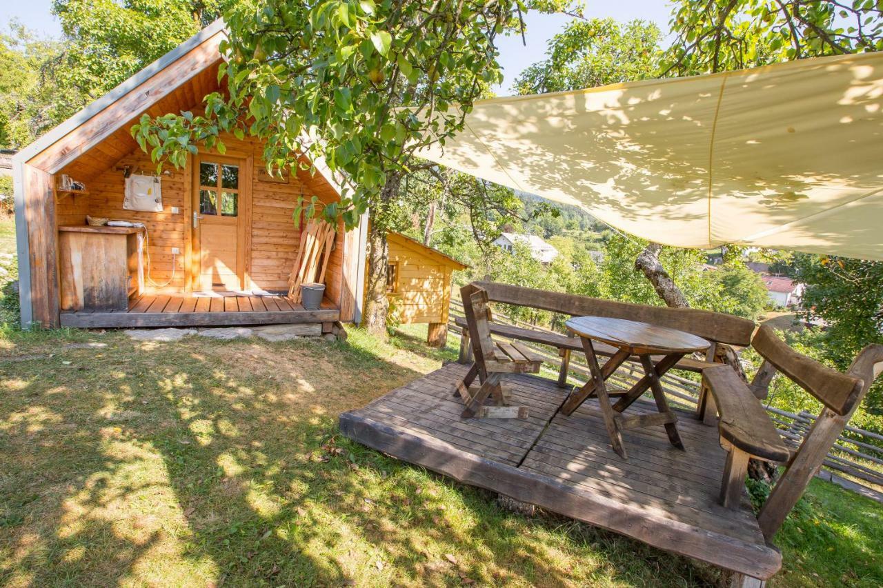 Glamping Organic Farm Slibar Βίλα Tržič Εξωτερικό φωτογραφία